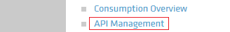 Beispeilbild zum API Management